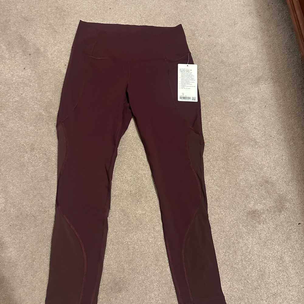 NWT Women's Lululemon sz 10 wunder under Leggings